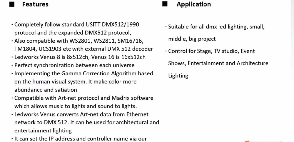 Artnet для DMX узел VENUS8; вход; 8x512 DMX512 выходной сигнал; с RJ45, RJ45, нет необходимости переключатель