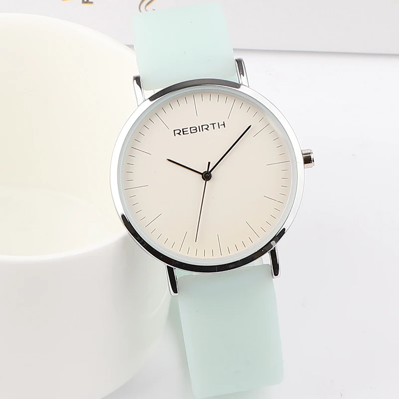 

High Grade Simple Fashion Large Dial Women's Watch Top Brand Lady Casual Soft Silicone Strap Quartz Wristwatch Female Gift Clock