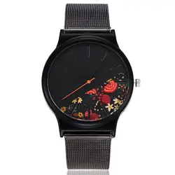 2018New Мода Горячая продажа мраморный ремешок часы аналоговые наручные часы повседневные кварцевые браслет из нержавеющей стали новые часы