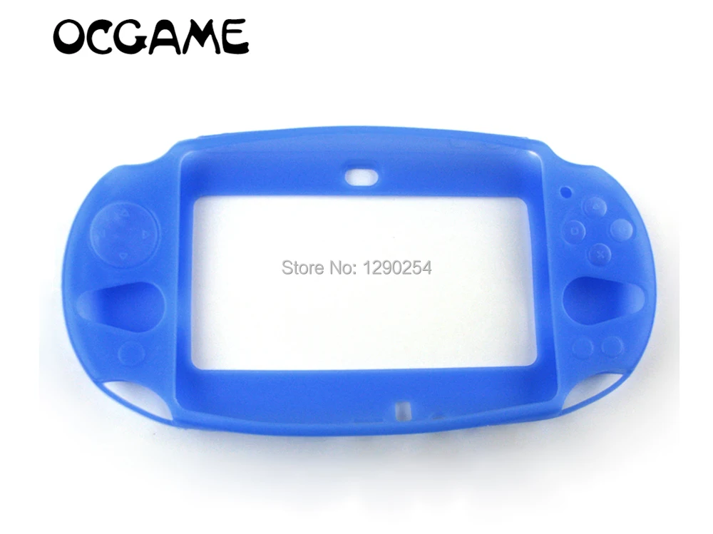 OCGAME 2 шт./лот мягкий силиконовый защитный чехол для PSV 2000 PSVita PSV2000 консоль|case