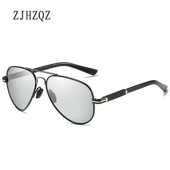 

ZJHZQZ Women's Men's UV400 Fishing Fashion Polarized Photochromatic Sunglasses Outdoor Driving Transition Chameleon Lens