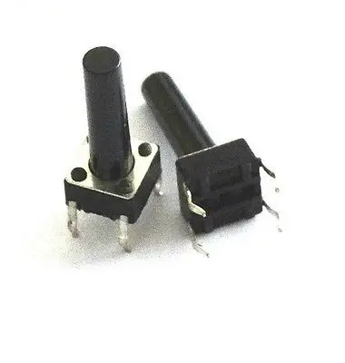 

Lot100 Momentary PCB Tact Tactile Push Button Switch 4 Pin 6 x 6 x16mm