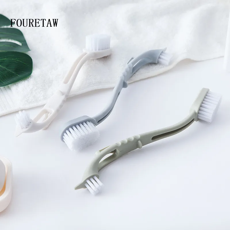 

Double long handle shoe brush cleaner cleaning brushes Washing Toilet Lavabo Pot Dishes home cleaning tools Sneakers Shoe
