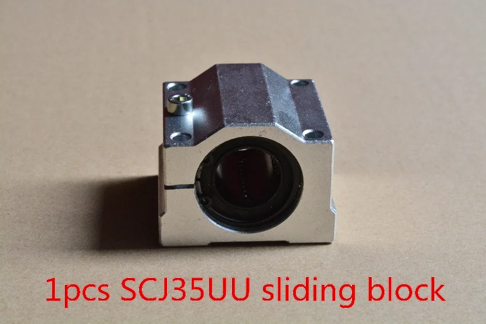 

SCS35UUAJ 35mm block lock the slider block bearing adjustable clearance slide bushing for 35mm shaft 1pcs