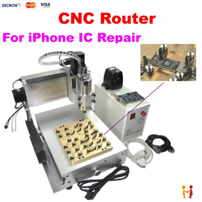 New products! IC CNC Router For iPhone IC Repair, combined BGA & CNC 0