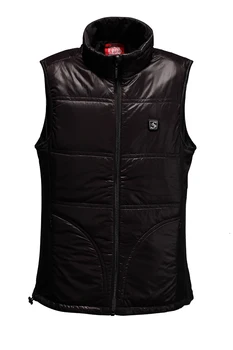 

SAVIOR battery heated vest for fishing hunting riding winter use health care vest neck&back side heating smart control SHV05B
