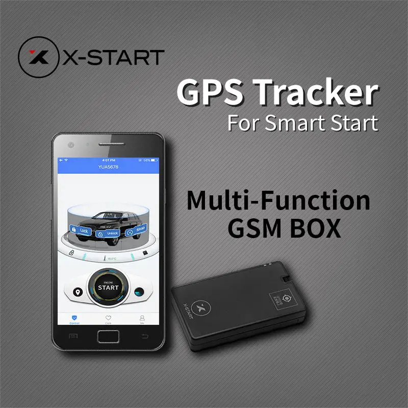 

x-start OTU Mini GPS Tracker Vehicle Tracking System for remote smart start with Mizway App Control for android ios Smartphone