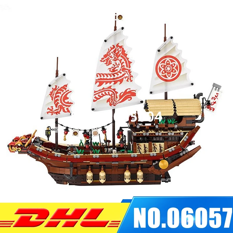 

IN STOCK NEW LEPIN Ninja 06057 2455pcs Final Fight of Destiny's Bounty anime action figures Building Block Bricks Toys 70618