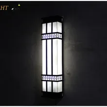 Европейский стиль для внешние ворота IP65 Водонепроницаемый Металл под мрамор не-ткань для платья в крапинку для ворот отеля садовый парк