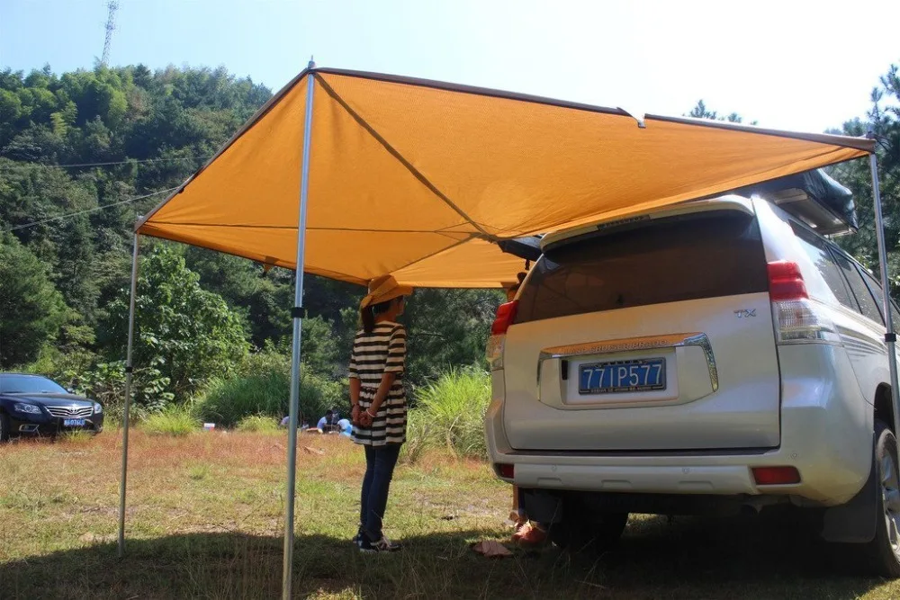 TY Diameter 2m 4 Side Sector side car tent awning 2m roof