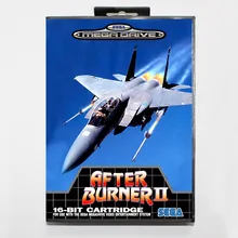 После горелки 2 16 битная игра sega Mega Drive Card с розничной коробкой для sega Mega Drive для Genesis