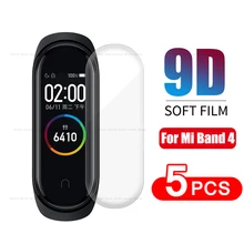 5Pcs/Lot For Xiaomi Mi Band 4 Screen Protector Sof
