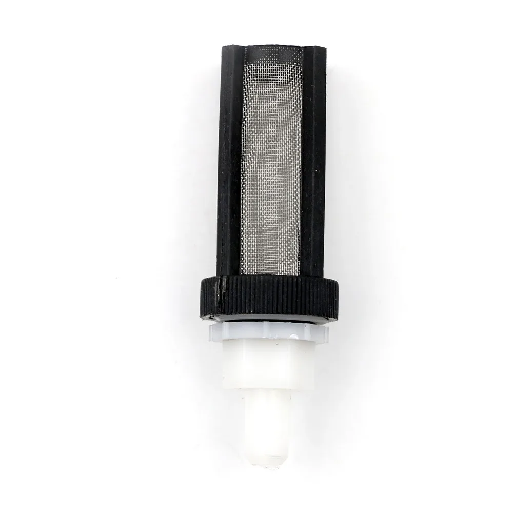 

Plastic Straight Head Black Filter Water Pump Strainer for 8mm Tube Garden Tool