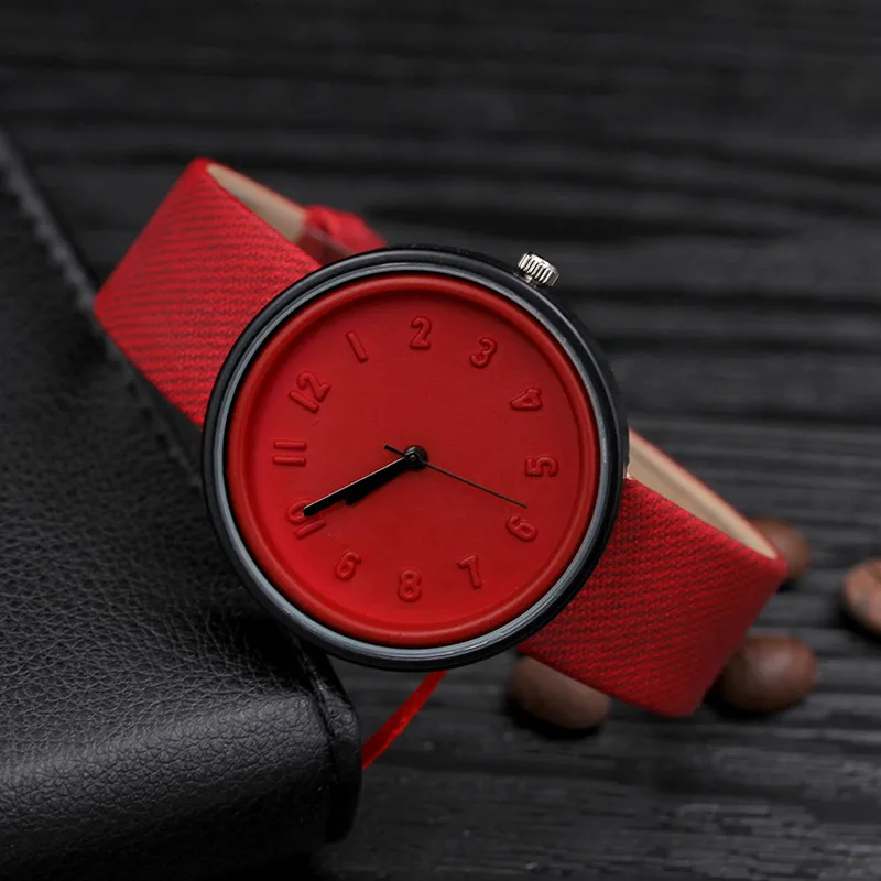 

Lvpai Red Simple Watches Reloj Mujer Number Round Women Watch Silicone Analog Alloy Watches Relogio Feminino for Gift 09