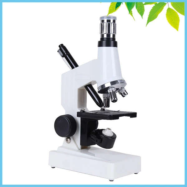 

Top and Bottom Light Illumination Children Microscope 1200X Monocular Biological Microscope for Kids Student Great Birthday Gift
