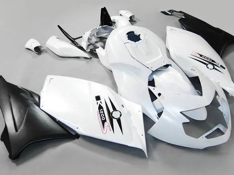 Комплект обтекателей для Мотоцикла BMW K1200S 05 06 07 08 K1200 S 2005 2006 2007 2008 ABS Топ Белый