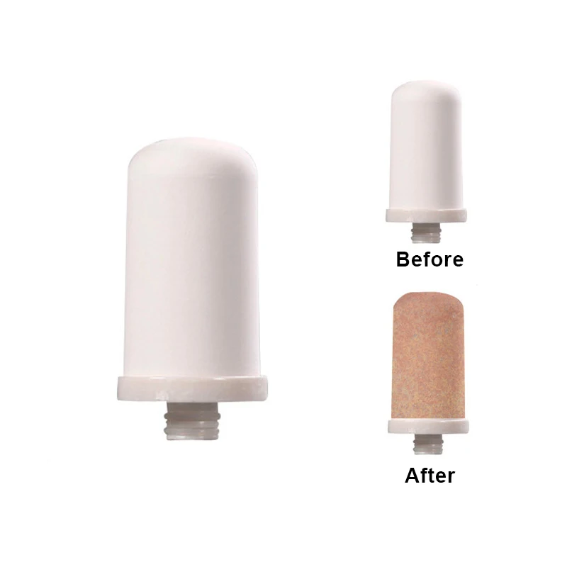 Faucet Water Filter with Washable Ceramic Filter Cartridge Tap Water Purifier For Household Kitchen Faucet Percolator  (6)