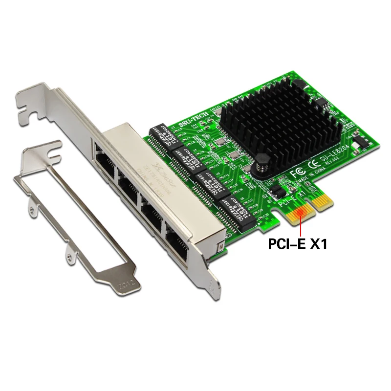 H1111Z сетевые карты гигабитный Ethernet адаптер LAN Карта Realtek PCI-E сетевая карта/адаптер Компьютерные аксессуары для настольных компьютеров