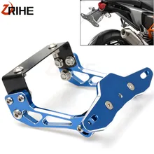 Мотоцикл с ЧПУ номерной знак кронштейн держатель лицензии рамка номер пластина для YAMAHA YZF R1 R6 R3 R25 Tmax 500 530 MT07 MT09 FZ6R