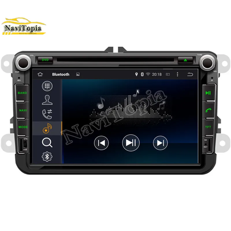 Excellent NAVITOPIA 8inch 4G RAM 32G ROM Octa Core Android 9.0 Car DVD GPS for VW Golf Blue Motion for VW Sportline for Amarok for Bora 5 Excellent NAVITOPIA 8inch 4G RAM 32G ROM Octa Core Android 9.0 Car DVD GPS for VW Golf Blue Motion for VW Sportline for Amarok for Bora 5