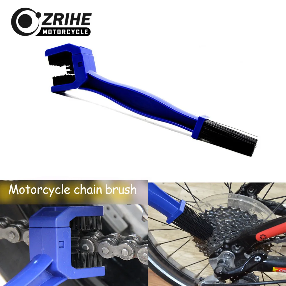 Motorcycle Bicycle Chain New Clean Brush Gear Grunge Brush Cleaner Outdoor Cleaner Scrubber Tool for Yamaha TTR25 XT250X TRICKER