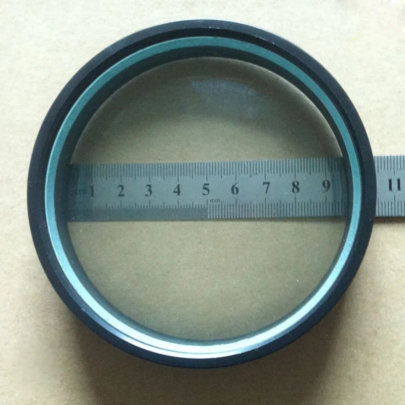 Eisco Labs Double Concave Glass Lens – 3" Diameter, 300mm Focal Length For Physics Demos