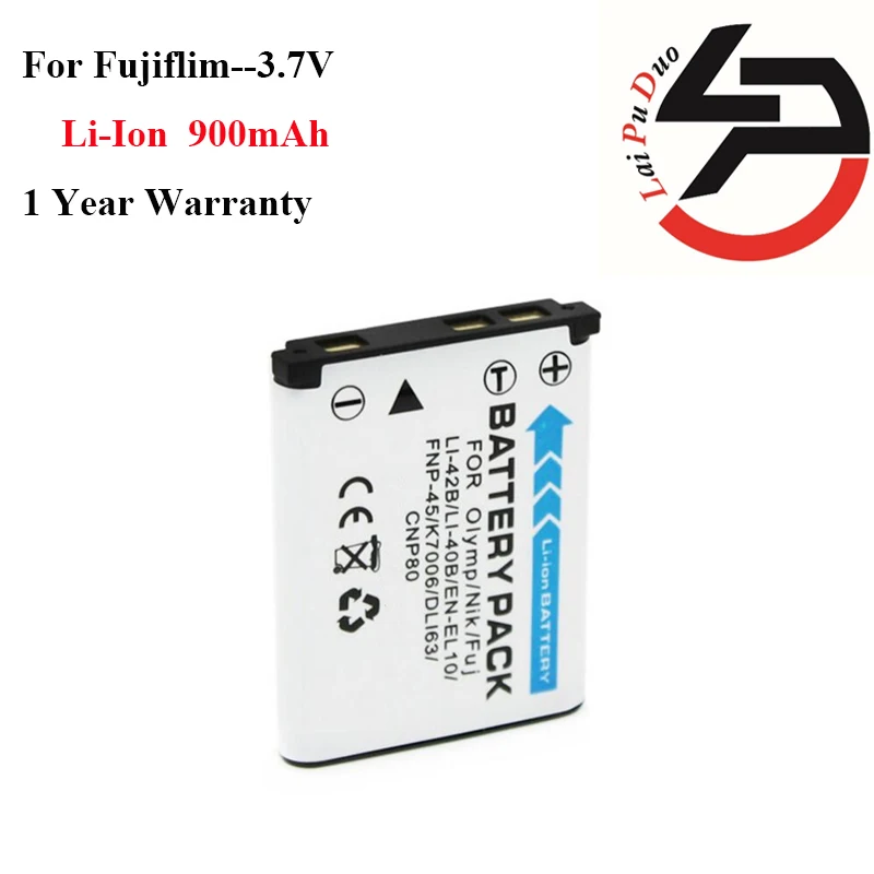 High Quality 900mAh Brand New Replacement Battery For Fujifilm NP45 FNP