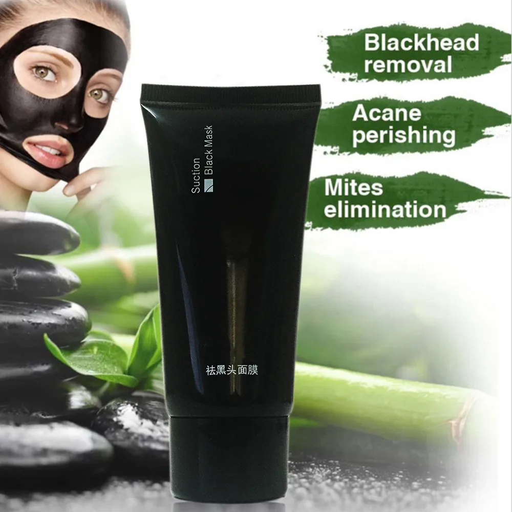 

1PCS Black Mask Mud Face Mask Black Head Pore Strip Peel Nose Care Deep Cleaner Blackhead Removal Skin Care Clay Masks
