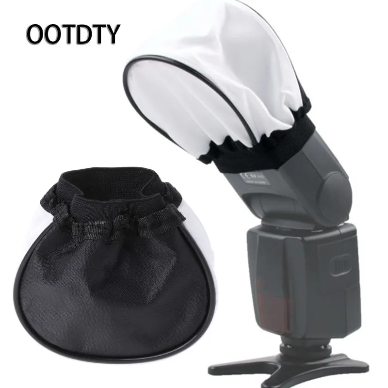 

OOTDTY Camera Flashes Accessories Universal DSLR Camera Cloth Soft Flash Diffuser Lambency Softbox