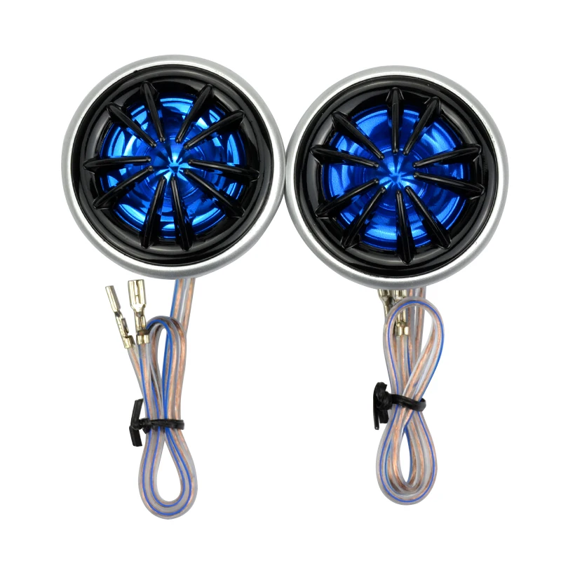 2Pcs Car Tweeter Audio Loudspeakers Treble Head Tweeters Fever DIY Speaker 1 Inch 4 Ohm 20 Win