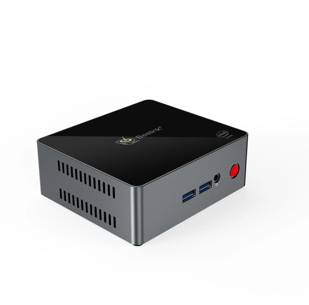 Beelink J45 CPU J4205 حقيقية windows10 البسيطة pc 8 GB SSD 128 GB المزدوج واي فاي بلوتوث 4.0 دعم 2.5 HDD 1000 M lan USB3.0 جيب pc