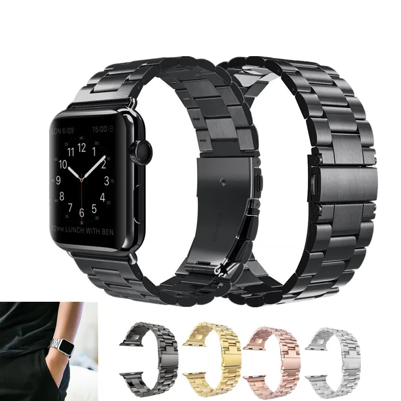Ремешок для часов Apple Watch Band 44/40 мм сменный Браслет из нержавеющей стали iWatch Series 4/3