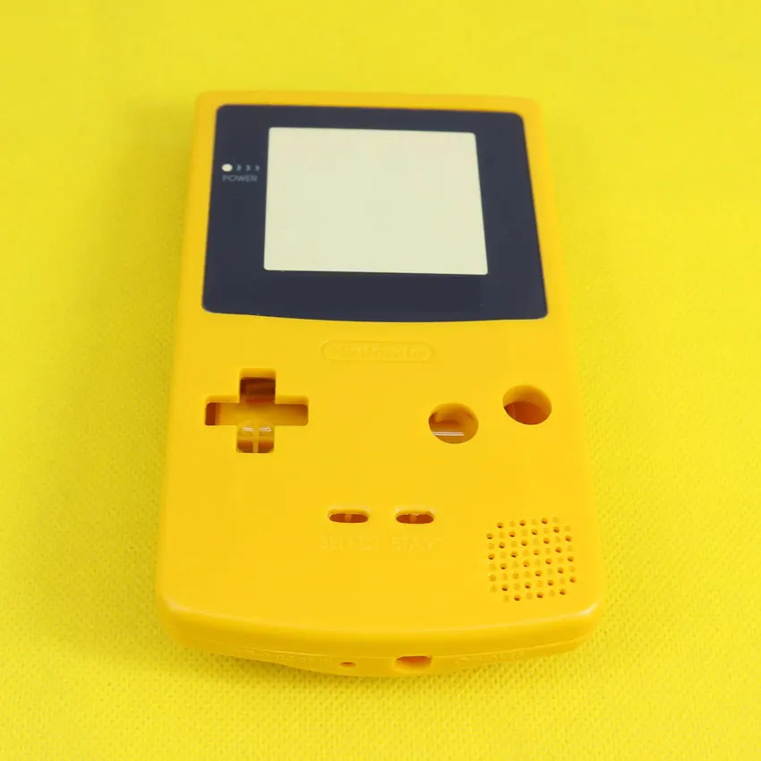 Full Housing Repairt Parts Cover for Nintendo GBC Case Pack for Gameboy Color Shell with Screw buttons,4 color