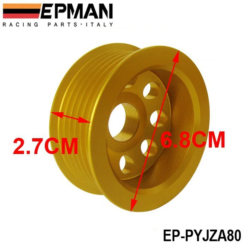 Легкий шкив коленвала для 93-97 TOYOTA SUPRA JZA80 2jzgteunderdrive EP-PYJZA80