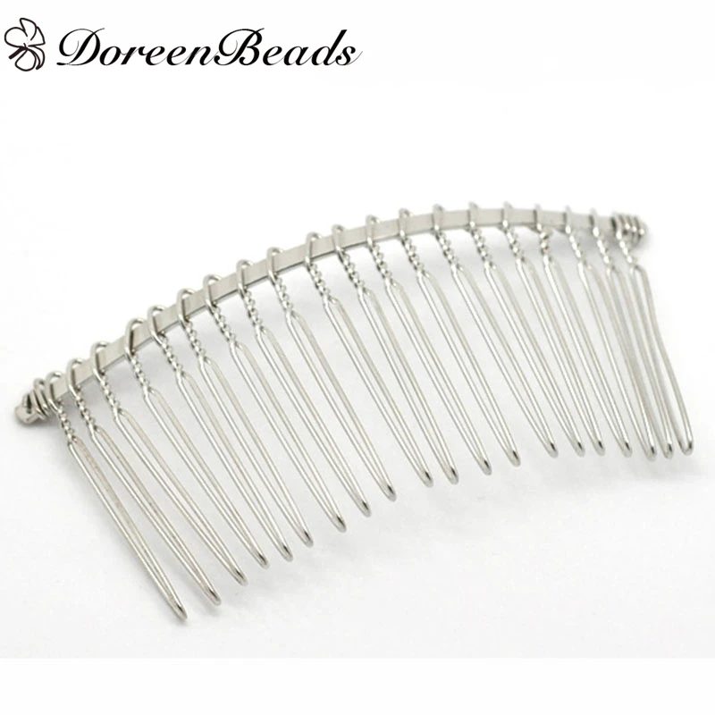 10 шт. женские заколки для волос 7 8x3 8 см|shape hair clips|hair comb clipsilver clip |