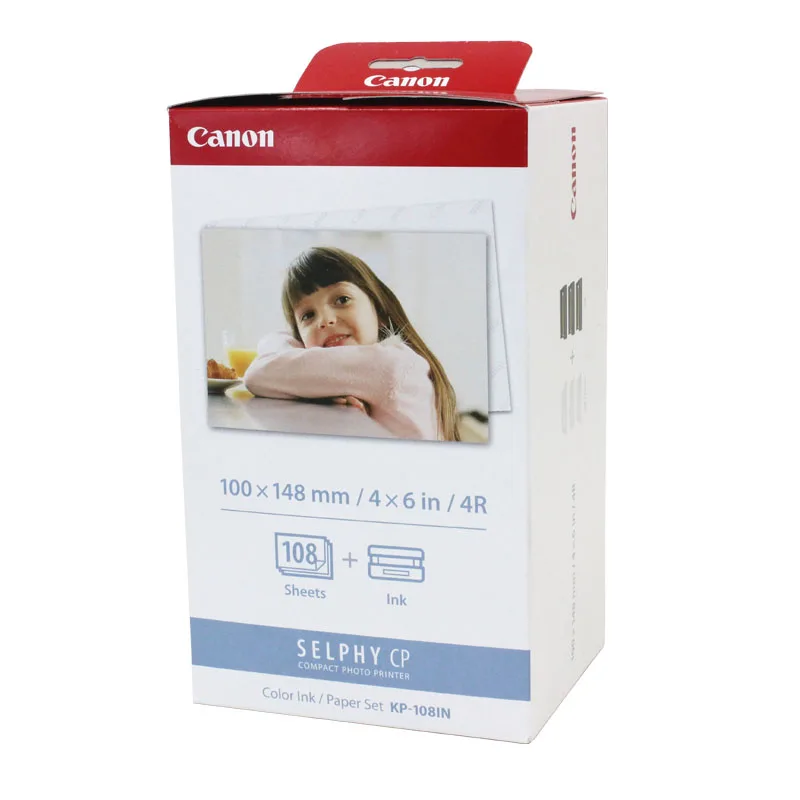 

6 inch KP-108 Photo Printer for CP910 CP1200 CP1300 Original 6 inch photo paper KP108 A6 Sublimation Photo Paper