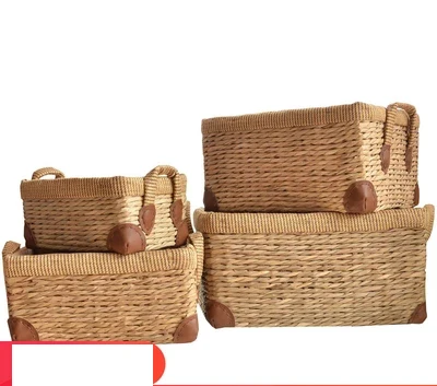 rattan toy basket