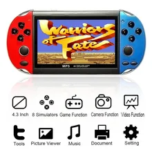Портативная Ретро Классическая игровая консоль ручной мальчик Ностальгический 800 встроенный 4,3 дюймов Tft стяжки для ребенка Ностальгический плеер