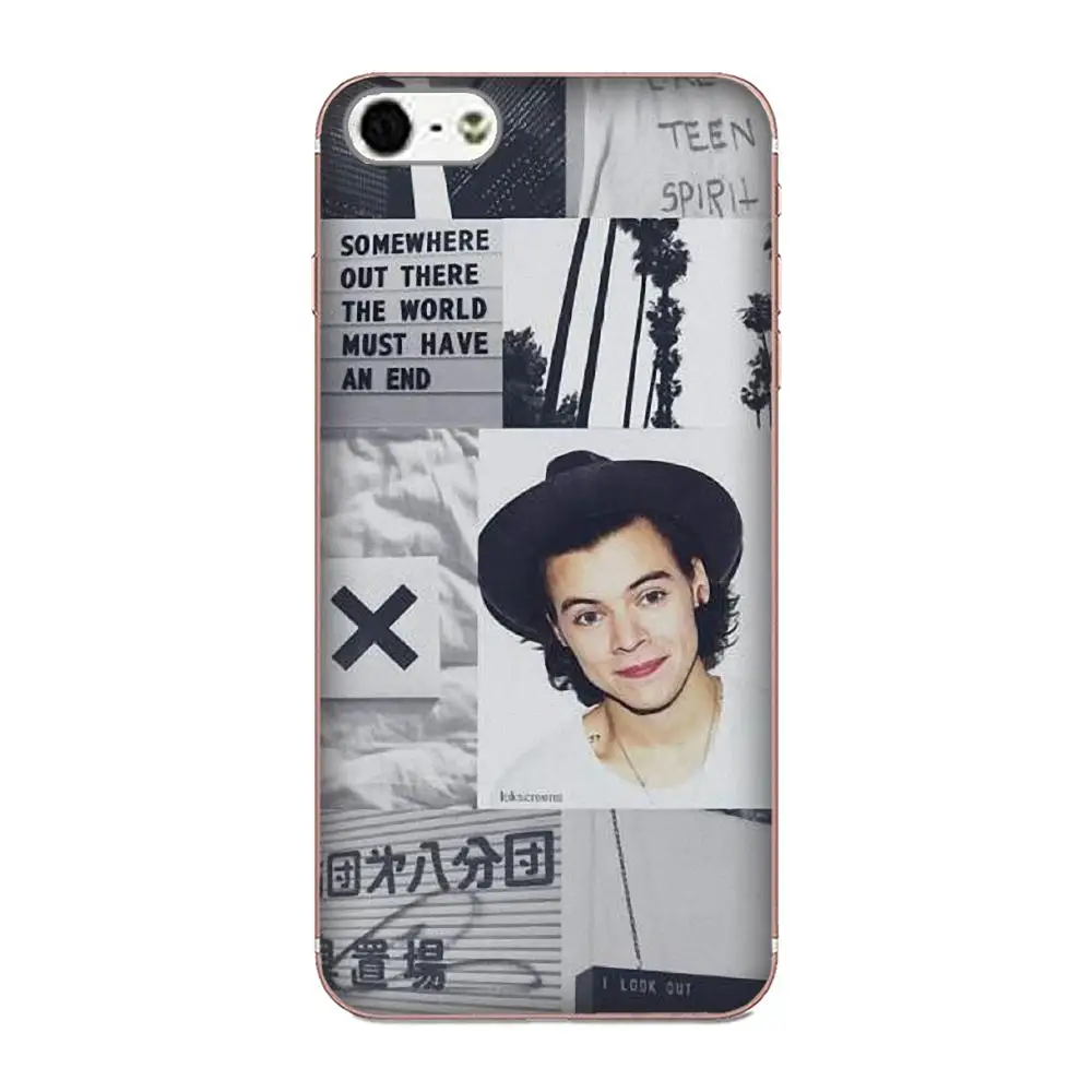 Для Samsung Galaxy Note 5 8 9 S3 S4 S5 S6 S7 S8 S9 S10 mini Edge Plus Lite сумки из ТПУ чехлы One Direction Harry