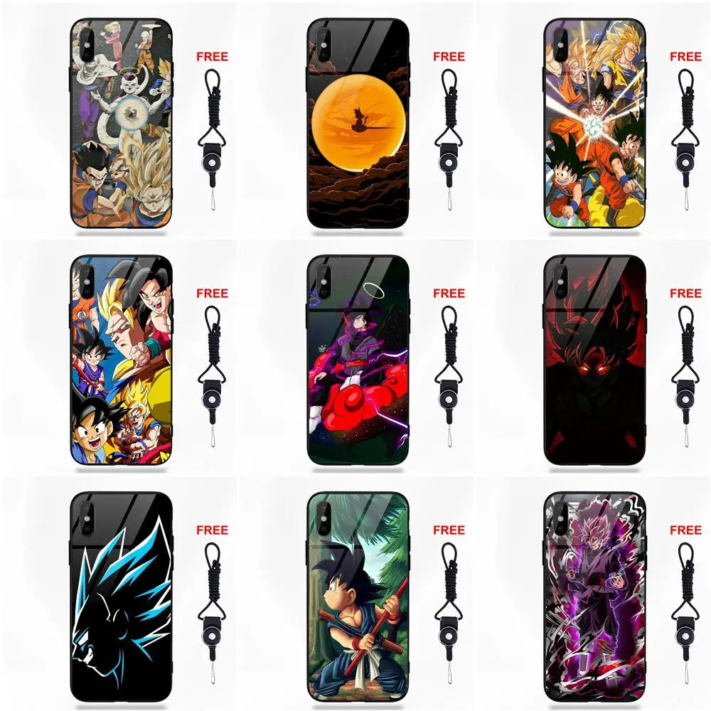 Vvcqod Dragon Ball Z Гофу Dbz для Apple iPhone 5 5C 5S SE 6 S 7 8 плюс X XS Max XR Мягкие TPU оправа закаленное