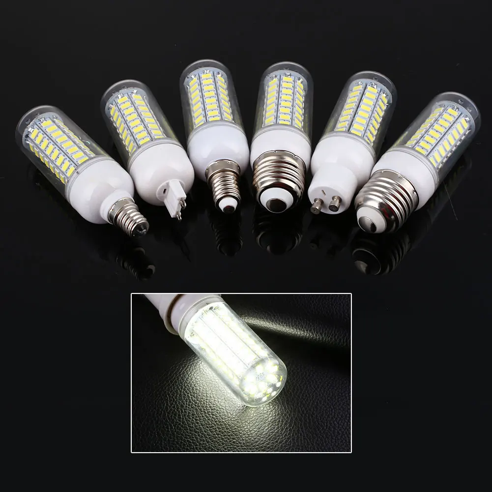 

220V 16W SMD Corn 72-LED Bulb Lamp Home Bedroom Lighting Light Pure White