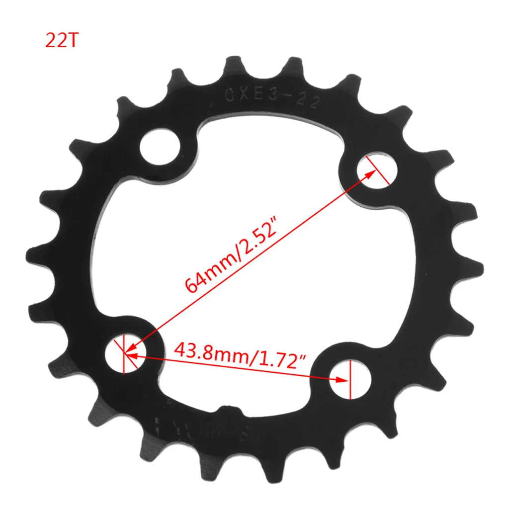 Новое поступление 22 T/32 T/42 T/44 T велосипед MTB кольцо цепи велосипеда цепное кольцо для ШАТУНОВ высокое качество инструмент для ремонта велосипеда горячая распродажа