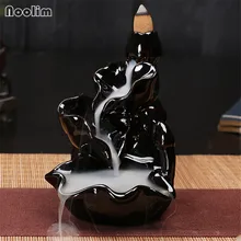 NOOLIM керамический, с обратным потоком курильница креативный домашний декор использование в офисе Teaho использовать товары по тематике Будда