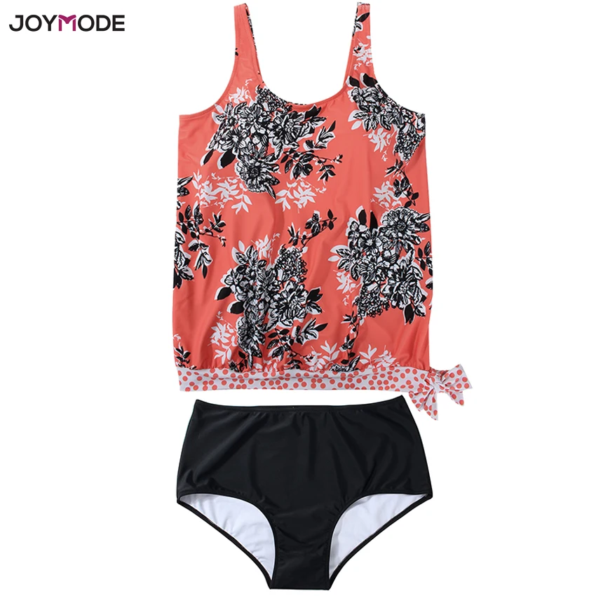 JOYMODE Двойка бикини Для женщин 2019 Новый Плавание надевать большие Maillot De Bain Femme