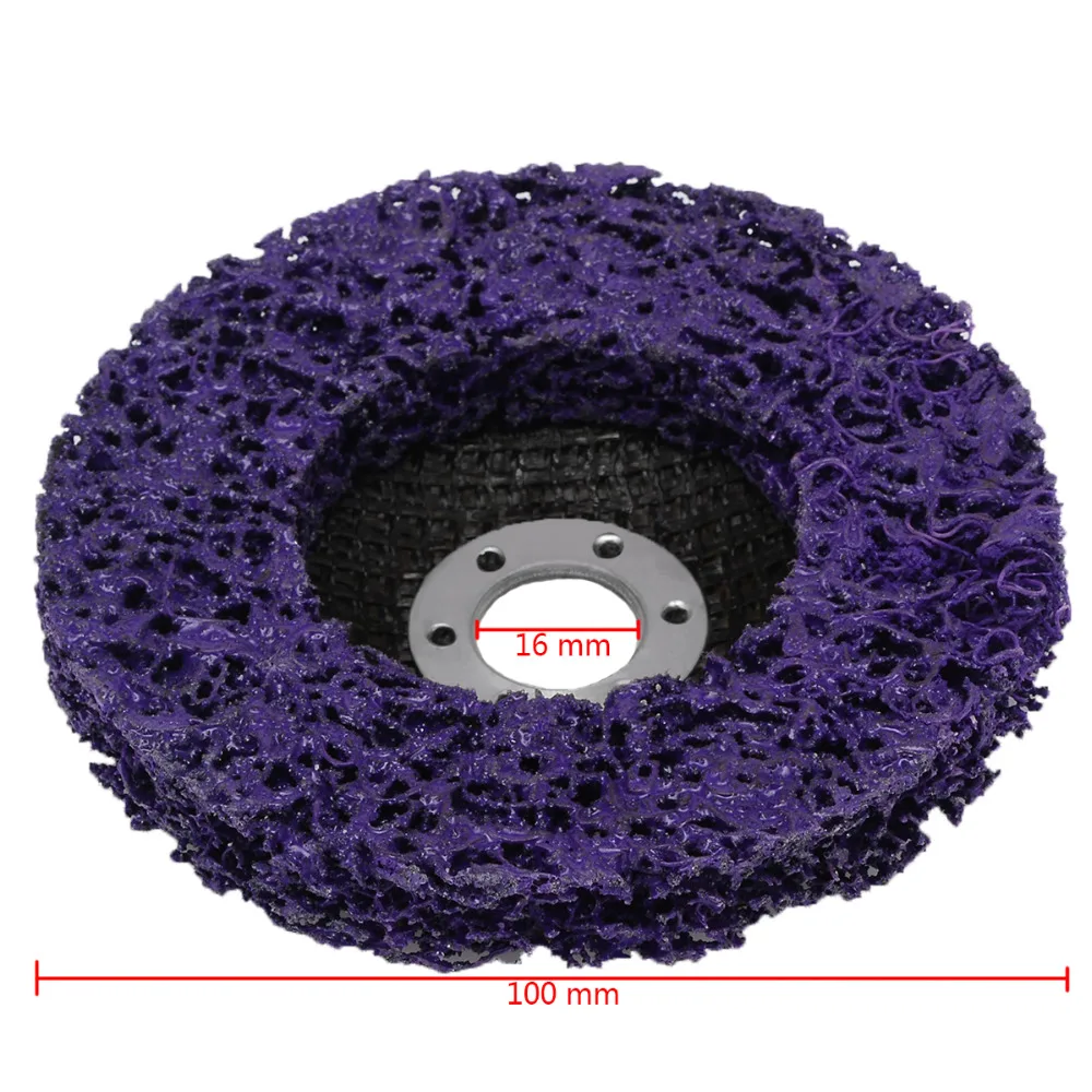 Disc Wheel Paint Rust Removal Clean Repair Wood Plastic For Angle Grinder 125mm