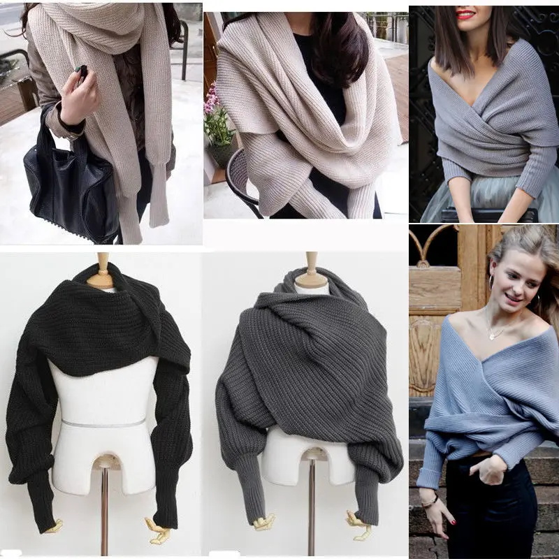 off the shoulder cross wrap sweater