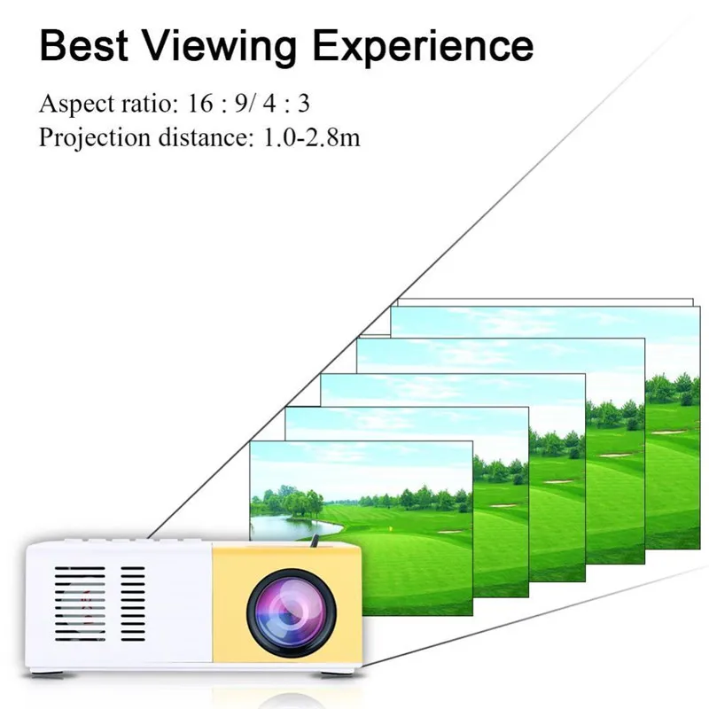 Handheld projector 1080p allinonehere.com