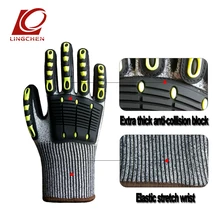 Для верховой езды удара перчатки ветрозащитные перчатки для спорта на открытом воздухе велосипед Мотоцикл Велоспорт перчатки полный митенки для пальцев для предотвращения столкновений 5 уровня с тройной защитой
