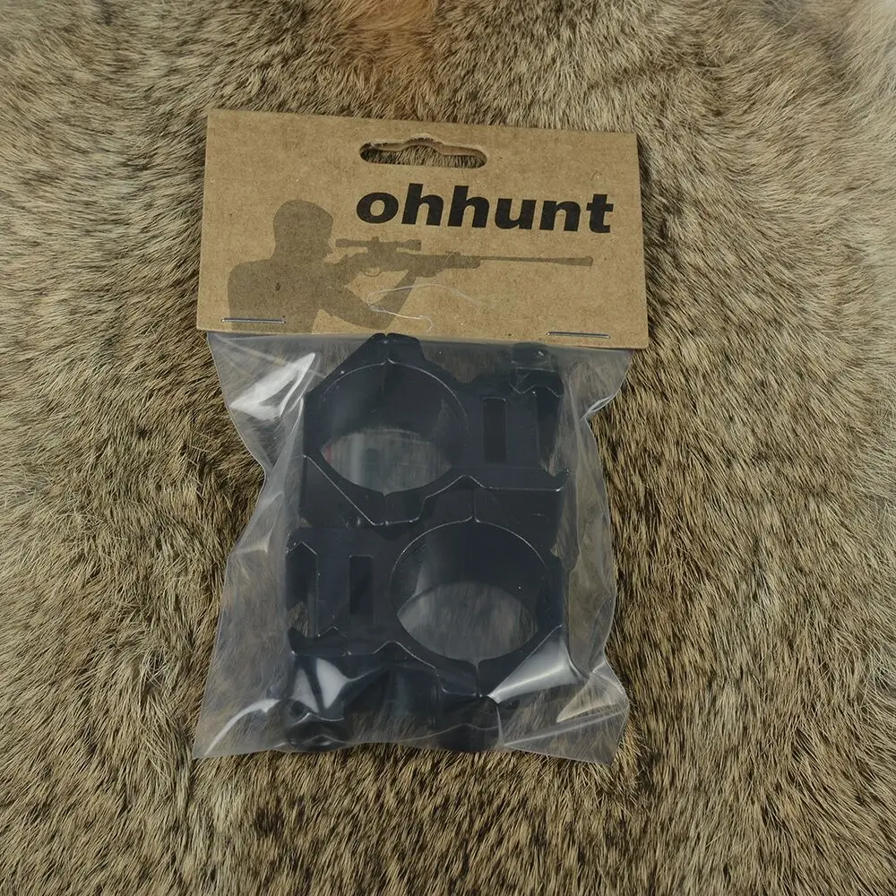 Ohhunt 2 шт. тактический 30 мм Пикатинни Вивер база для рейки высокий профиль Прицела