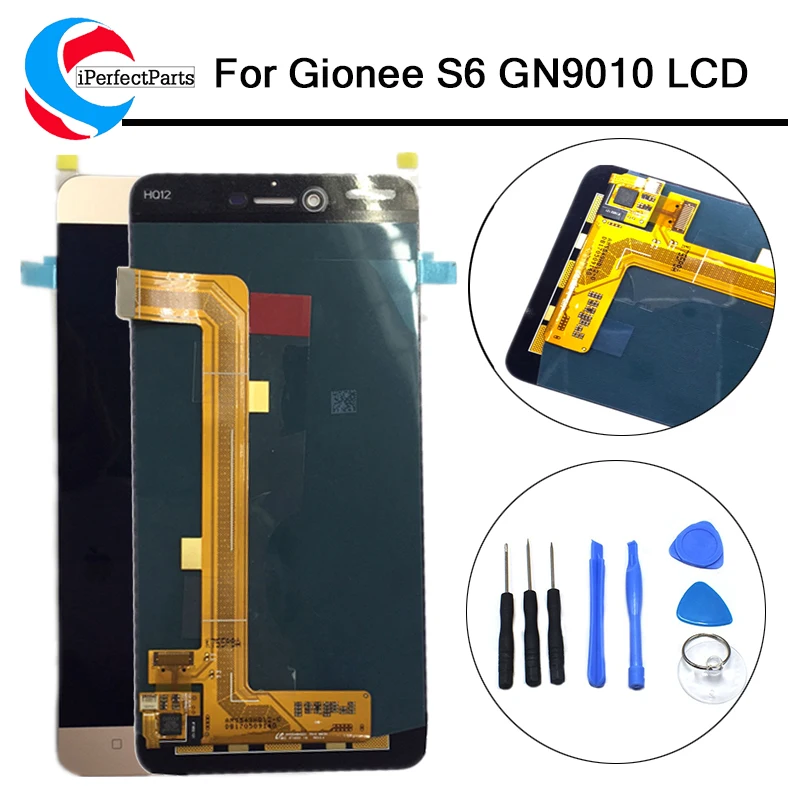 Высококачественный ЖК дисплей для Gionee s6 (GN9010) + кодирующий преобразователь